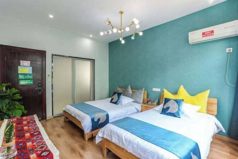 Bedroom 3, Moshang Huakai Inn, Jiaxing