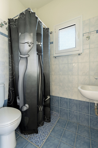 Bathroom 5, Oskars Studios & Apartments, Ionian Islands