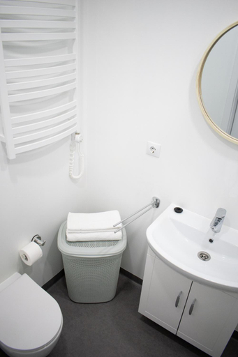Bathroom, YouthMents - Student Hotel, Riga