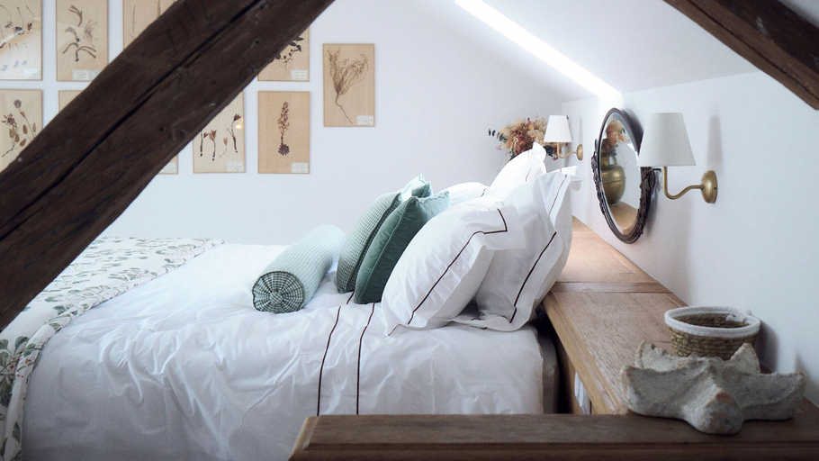 Bedroom 3, Maison Mouche, Calvados