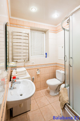 Shower 5, Do Lvova Central Apartments, L'vivs'ka