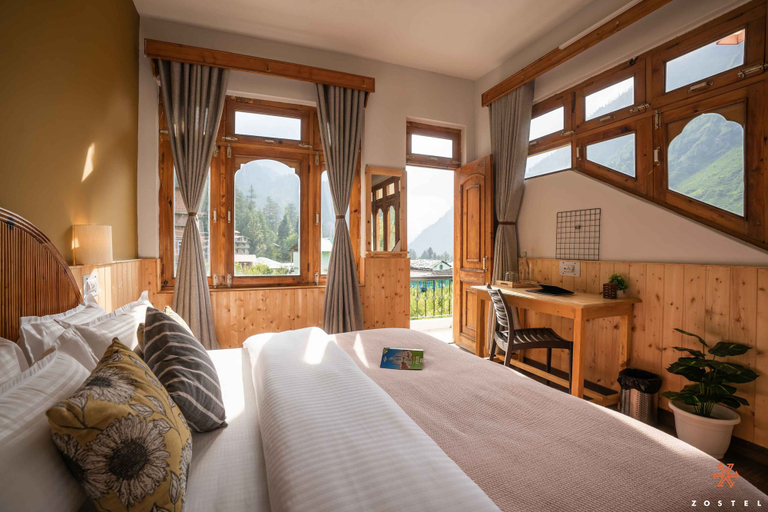 Bedroom 3, Zostel Pulga, Kullu
