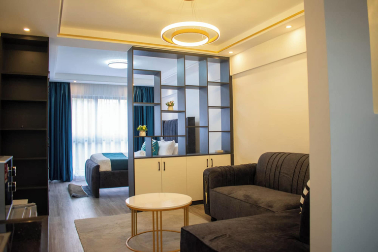 Living area, Alina Ridge Wonders Apartments, Langata