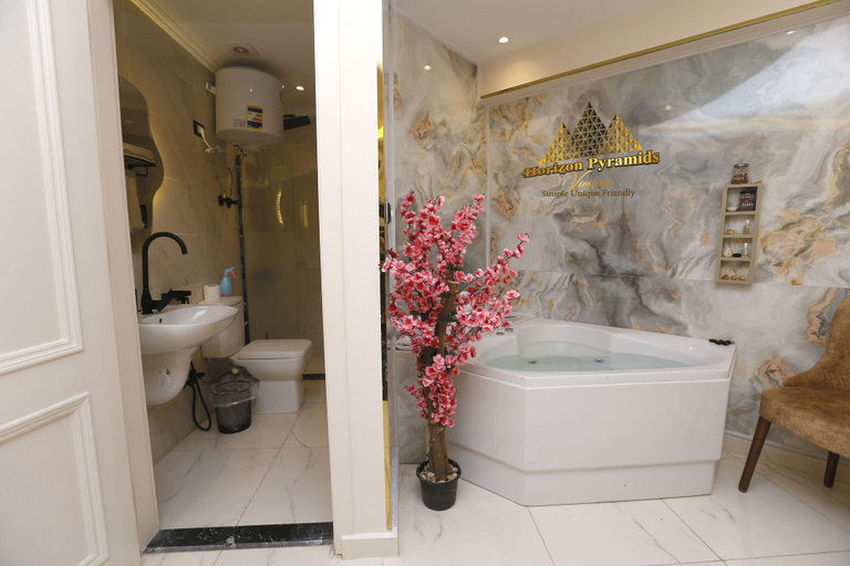 Bathroom 5, Horizon Pyramids view inn, Al-Ahram