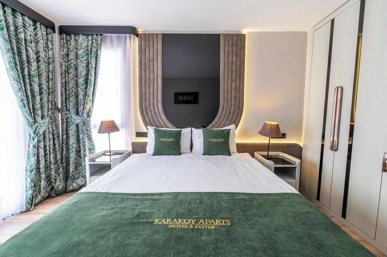 Bedroom 2, Karakoy Aparts Hotel, Beyoğlu