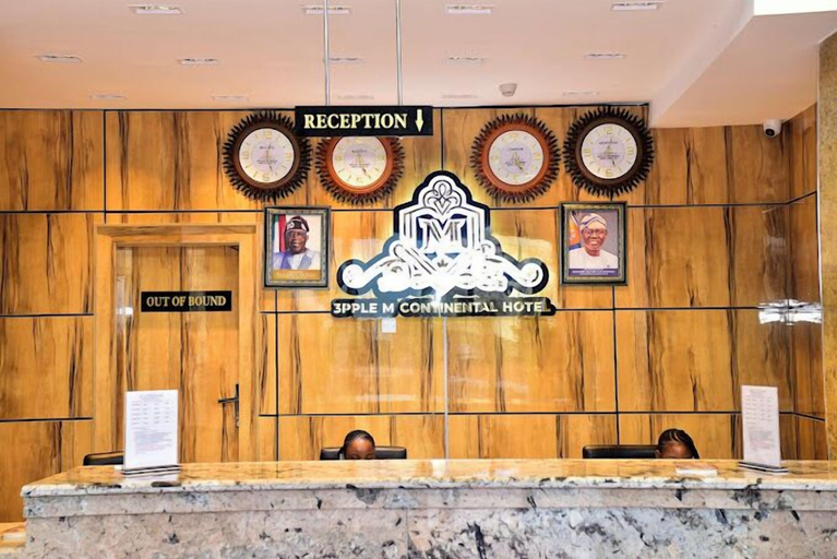 Reception, 3pple M Continental Hotel & Suites, Eti-Osa