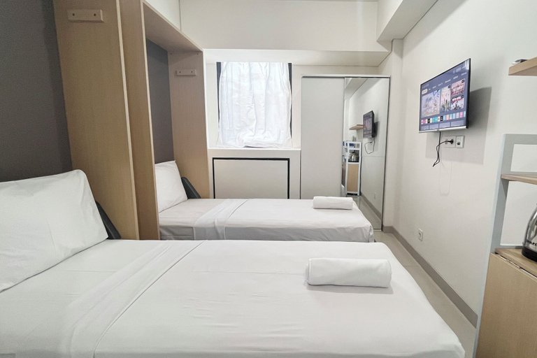 Bedroom 4, Well Designed Studio Apartment (No Kitchen) Bandaraya - Tallasa City Makassar, Makassar