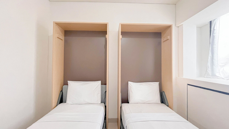 Bedroom 3, Good And Cozy Studio (No Kitchen) Bandaraya - Tallasa City Makassar Apartment, Makassar