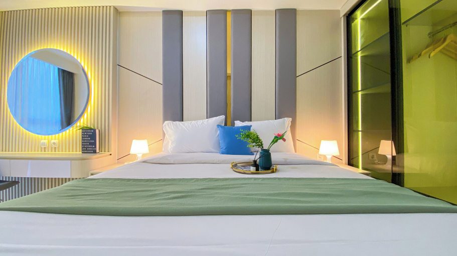 Bedroom 3, Modern And Cozy Living 1Br At Gold Coast Apartment, North Jakarta