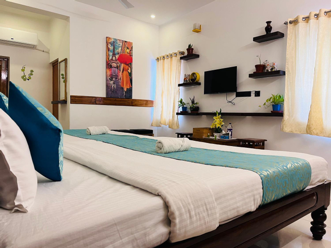 Bedroom 2, THE LUXE HOTEL, ECR ROAD, NEAR Serenity Beach, Pondicherry - JR Groups, Viluppuram