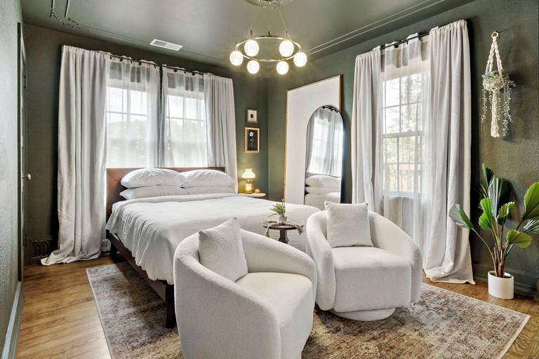 Bedroom 2, Peri Social House, Buncombe