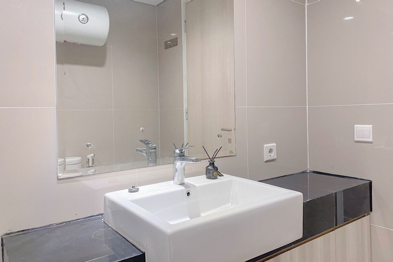 Bedroom 3, Modern Look Studio Apartment At Azalea Suites, Cikarang