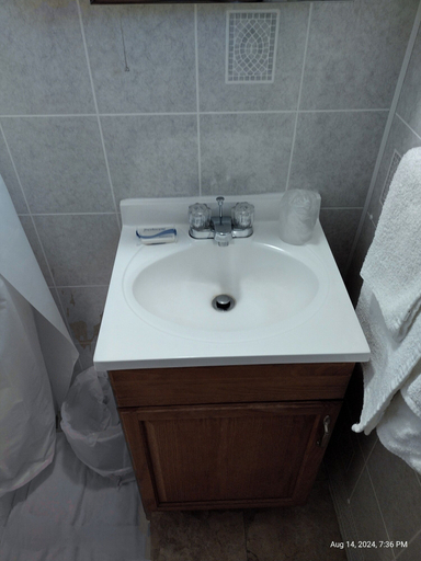 Bathroom 3, Jeannies Dream Motel, Herkimer
