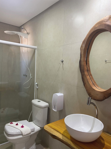 Bathroom 3, Pousada Canouan, Japaratinga
