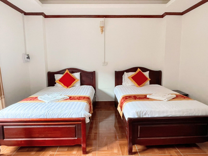 Bedroom 3, Vangvieng Sisavang Mountain View Hotel, Vangvieng