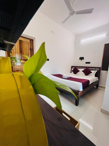 Bedroom 2, THE LUXE HOTEL, ECR ROAD, NEAR Serenity Beach, Pondicherry, Viluppuram