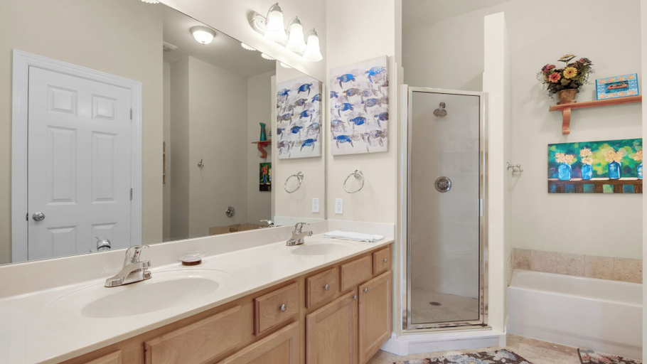 Bathroom 5, Lakeside Retreat Near Point Washington State Forest!, Walton