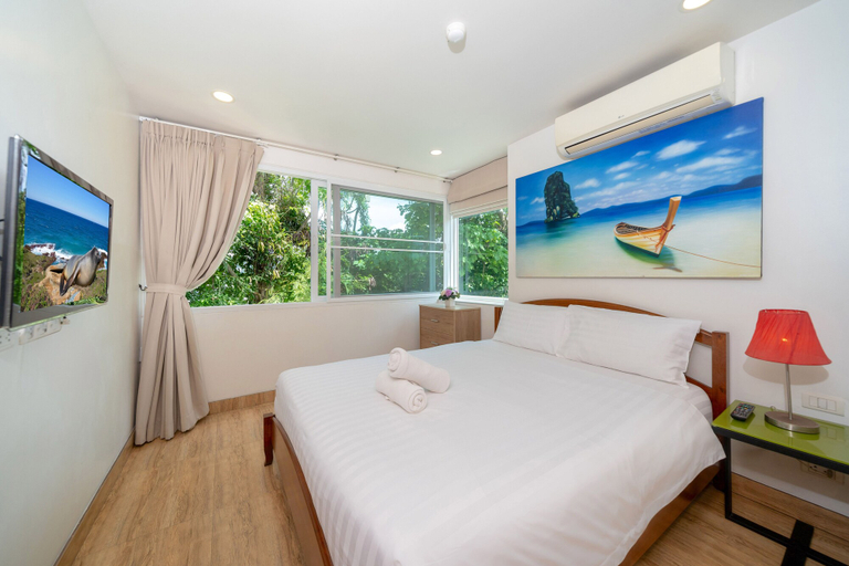Bedroom 3, Karon ButterFly Apartment E107 for 3, Pulau Phuket
