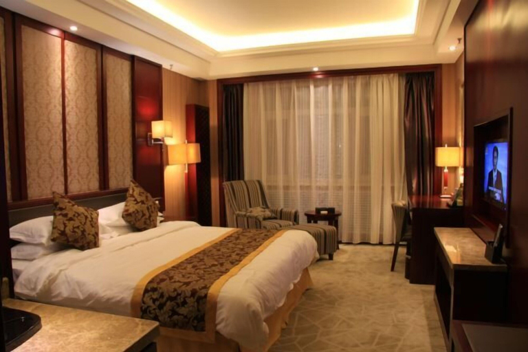 Bedroom 2, Huilong Business Hotel, Jiamusi