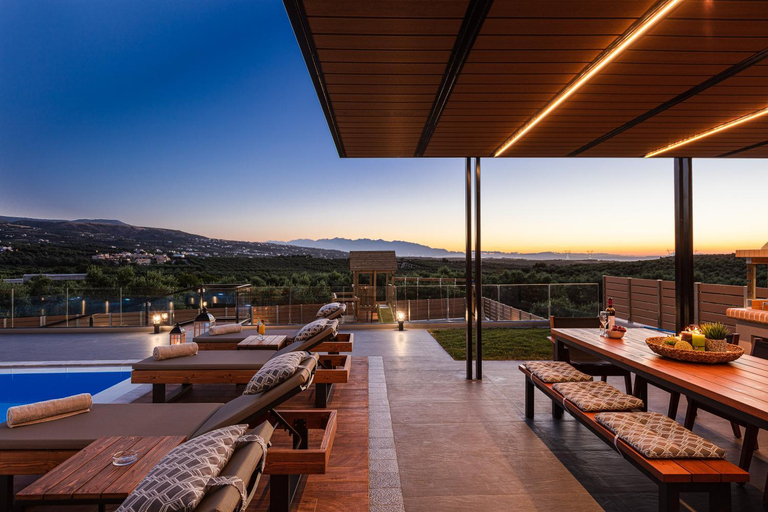 Food & Drinks 5, TreeTop Villa I, Private Pool, BBQ & Playground, By ThinkVilla, Crete
