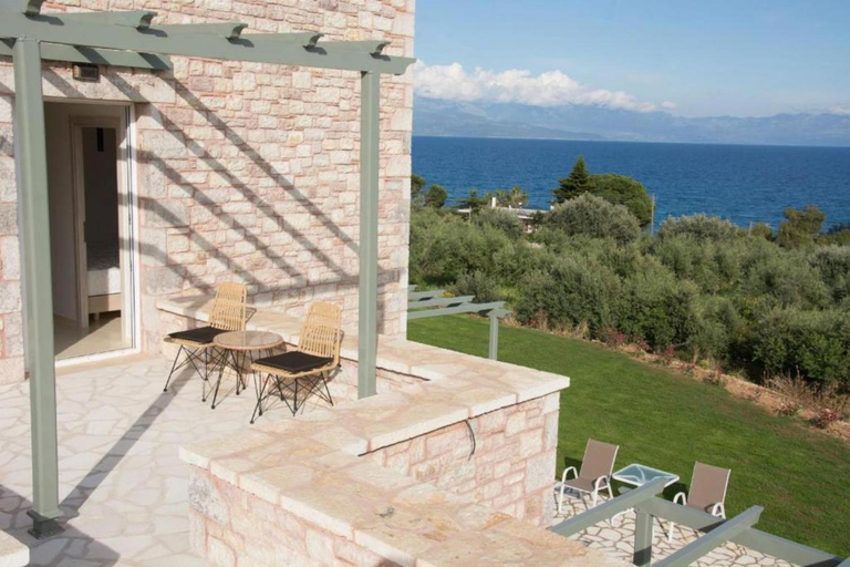 4, Stone Bay Houses in Messinia Kalamaki Beach Area, Peloponnese