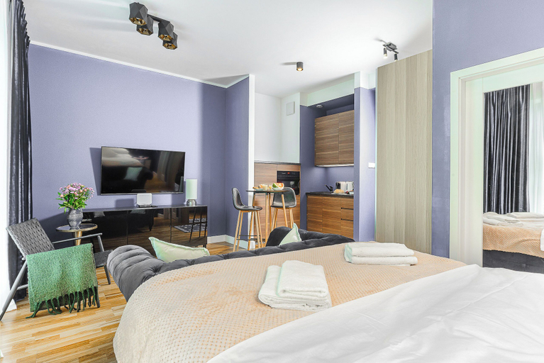 Bedroom 3, Krochmalna 56, Warsaw