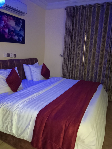 Bedroom 2, Checkers Suit and Apartment, AbujaMun