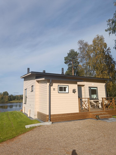 Exterior view 3, Riverside House Karvonranta, Lapland