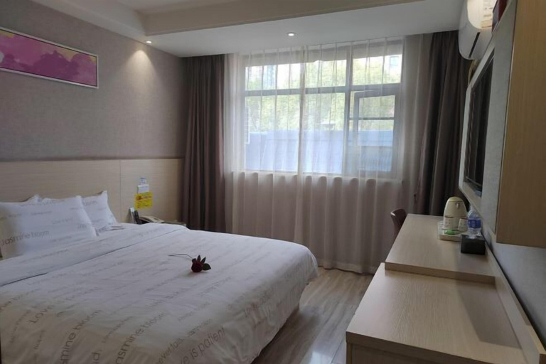 Bedroom 2, Jasmine Bloom INN Chain Hotel (Yidu Chengxiang Road), Yichang