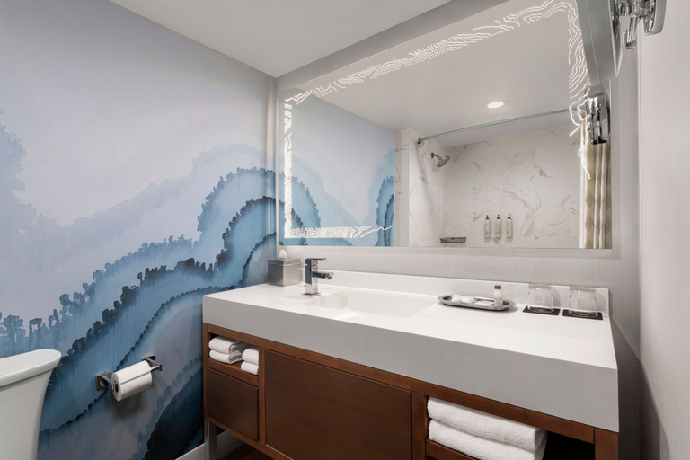 Bathroom 5, Renaissance Newport Beach Hotel, Orange