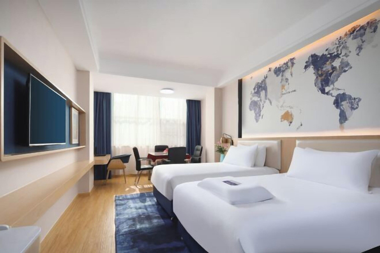 Bedroom 3, Kaimu Hotel (Yiyang Ziyang District Changchun Industrial Park), Yiyang