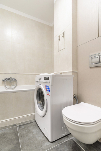 Bathroom, Suwalska P&O Apartments, Warsaw