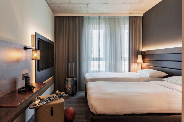 Bedroom 5, MOXY Frankfurt East, Frankfurt am Main