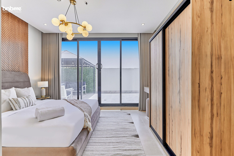 Bedroom, bnbme - Alajlan Riviera-33, Riyadh