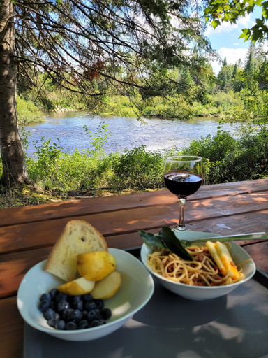 Food & Drinks 5, Oberge Inn hotel - Nature, rivière, village, Les Laurentides