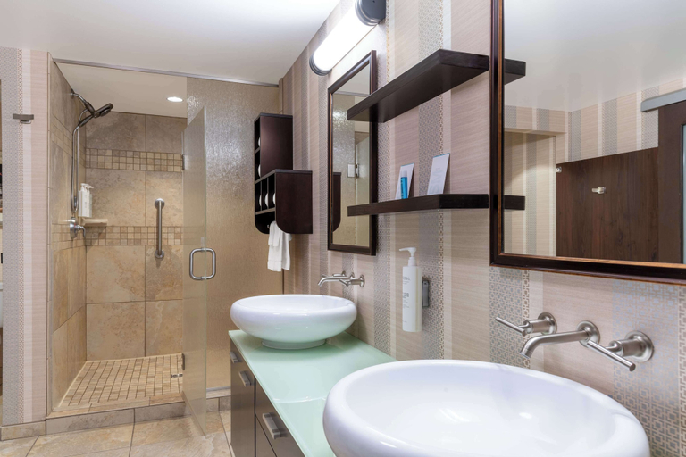 Bathroom 4, Hampton Inn & Suites Madison / Downtown, Dane