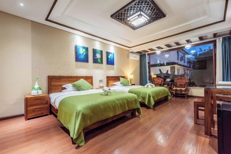Bedroom 3, Qianbaidu Boutique Inn, Dali Bai
