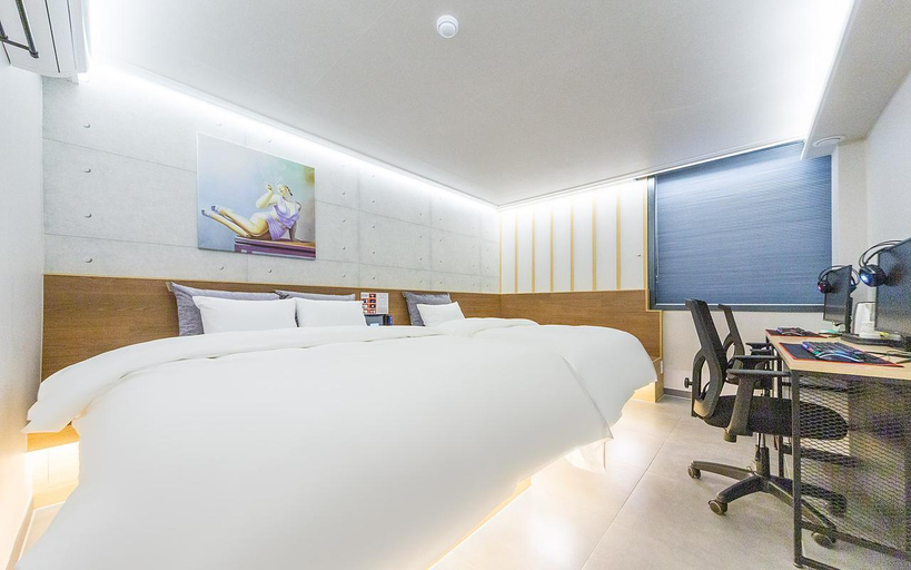 Bedroom 3, Gwangju Hwajeong-dong Hotel The Araboda, Buk