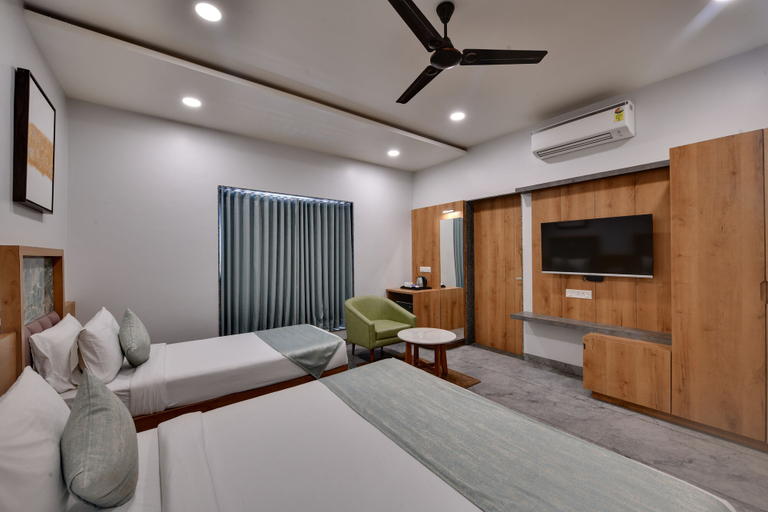 Bedroom 3, Hotel Radhika, Devbhumi Dwarka