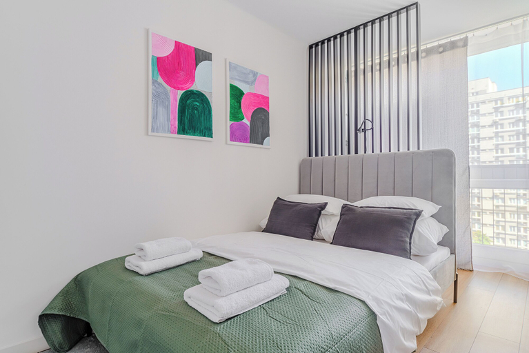 Bedroom 3, Waliców 20 P&O Apartments, Warsaw
