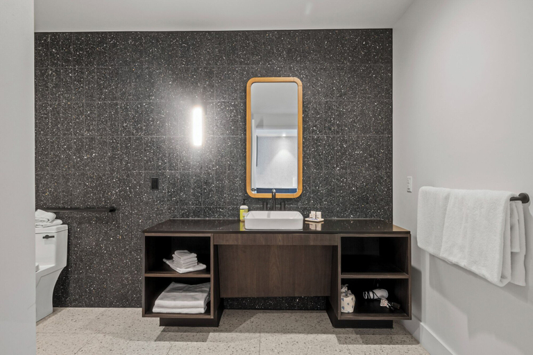 Bathroom 5, Modern Rainey St Oasis with Pool & Views, Travis