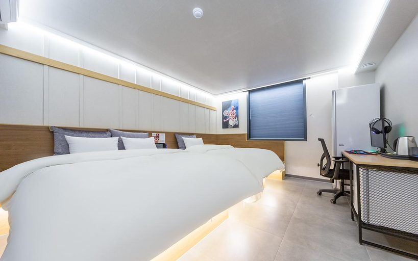 Bedroom 3, Gwangju Hwajeong-dong Hotel The Araboda, Buk