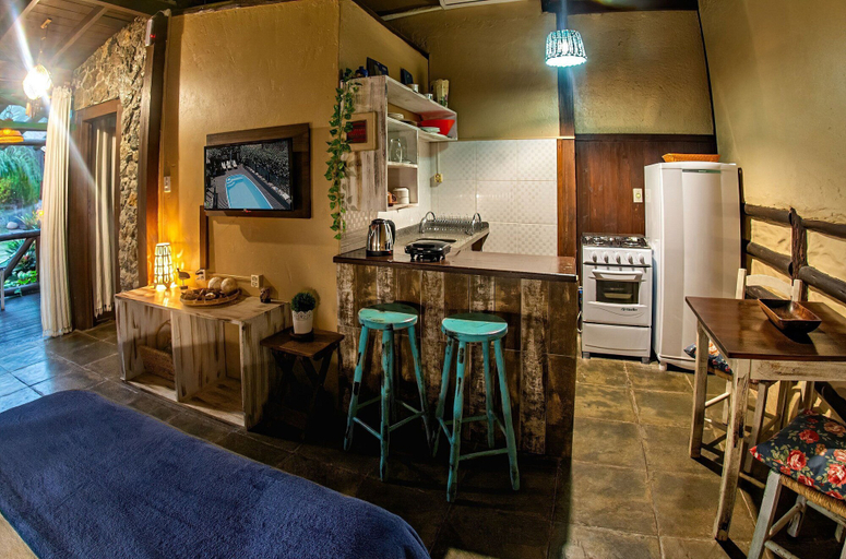 Private kitchen 4, Pousada Rosa da Praia - Praia do Rosa, Imbituba