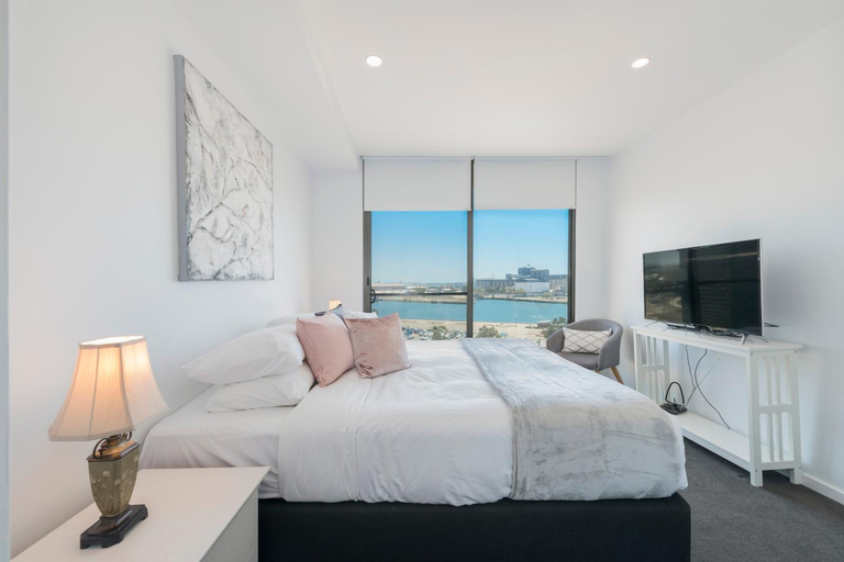 Bedroom 2, Astra Apartments Newcastle, Newcastle - Inner City