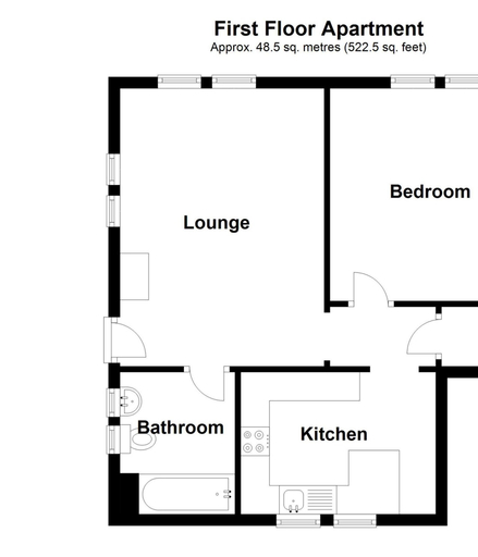 Room 2, Swifts Return in Lower Ashton, Devon