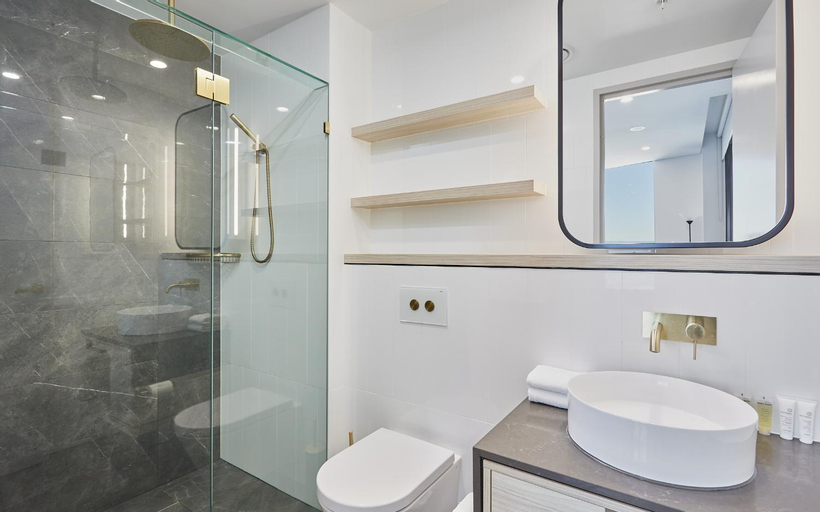 Bedroom, Serain Residences on 88 Esplanade Surfers Paradise, Gold Coast