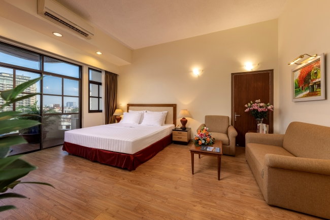 Bedroom 4, Oriental Palace Apartments Hanoi, Tây Hồ