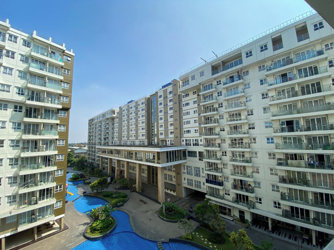 Exterior & Views, Minimalist 2Br With Pool View At Gateway Pasteur Apartent, Bandung