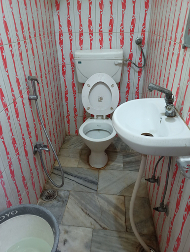 Bathroom 4, Hotel Alka, Varanasi