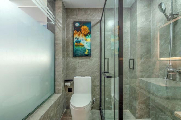 Bathroom, Jibolong Hotel, Lijiang
